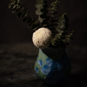 Pavane Vase with Macro-crystalline Glaze